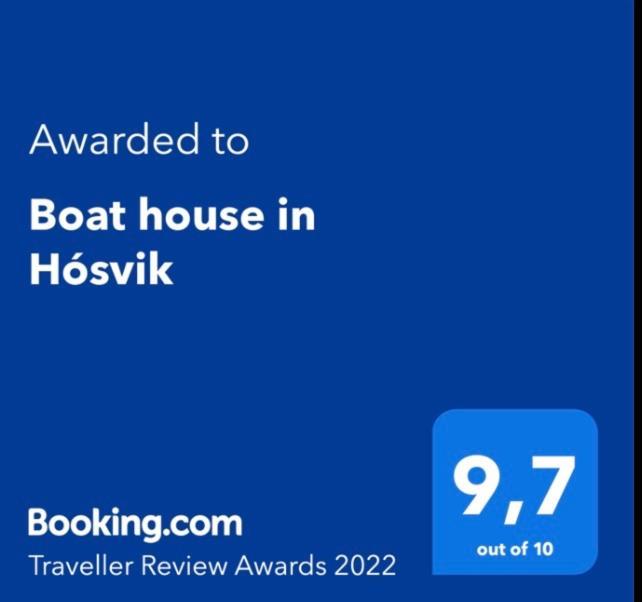 Apartamento Boat house in Hósvik Exterior foto