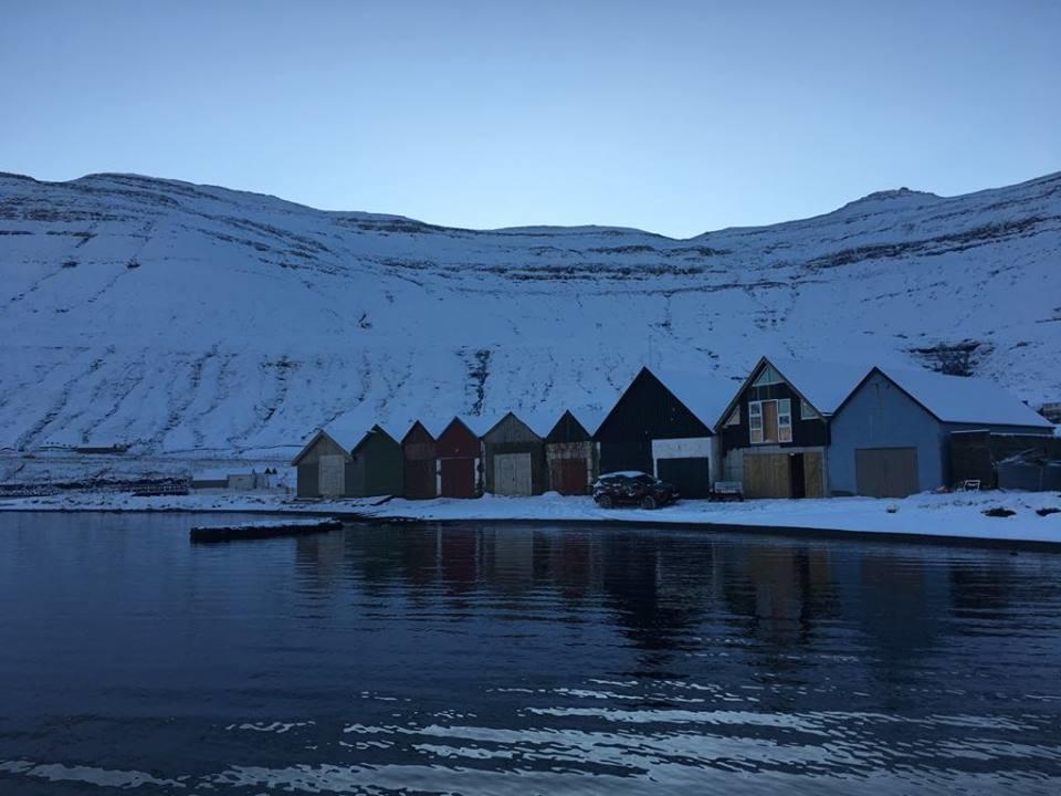 Apartamento Boat house in Hósvik Exterior foto
