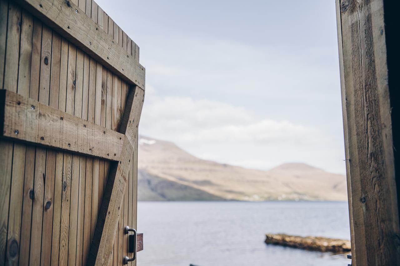 Apartamento Boat house in Hósvik Exterior foto