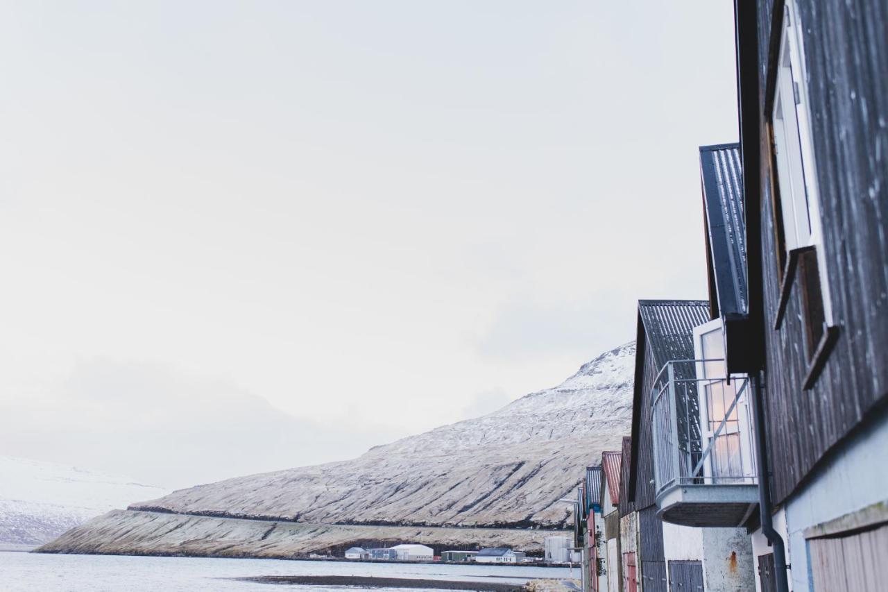 Apartamento Boat house in Hósvik Exterior foto