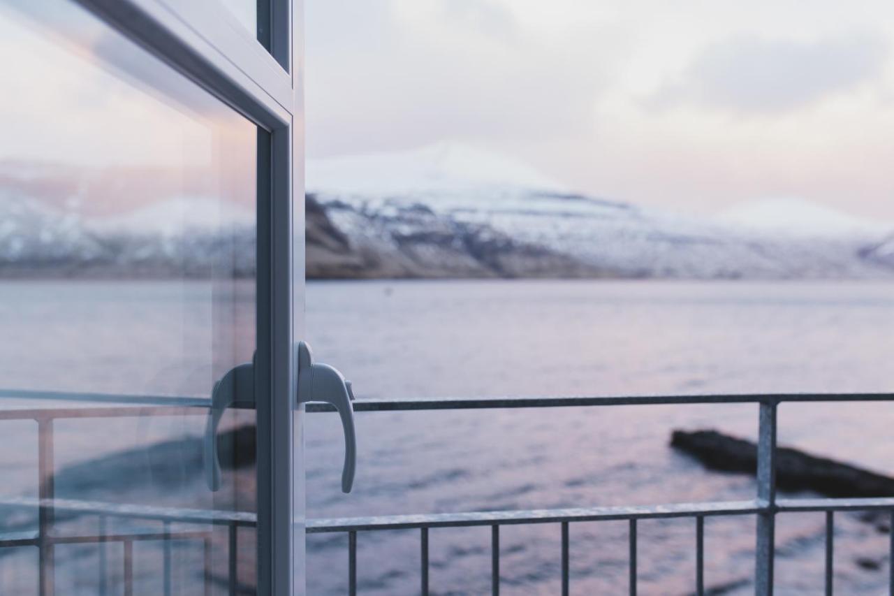 Apartamento Boat house in Hósvik Exterior foto